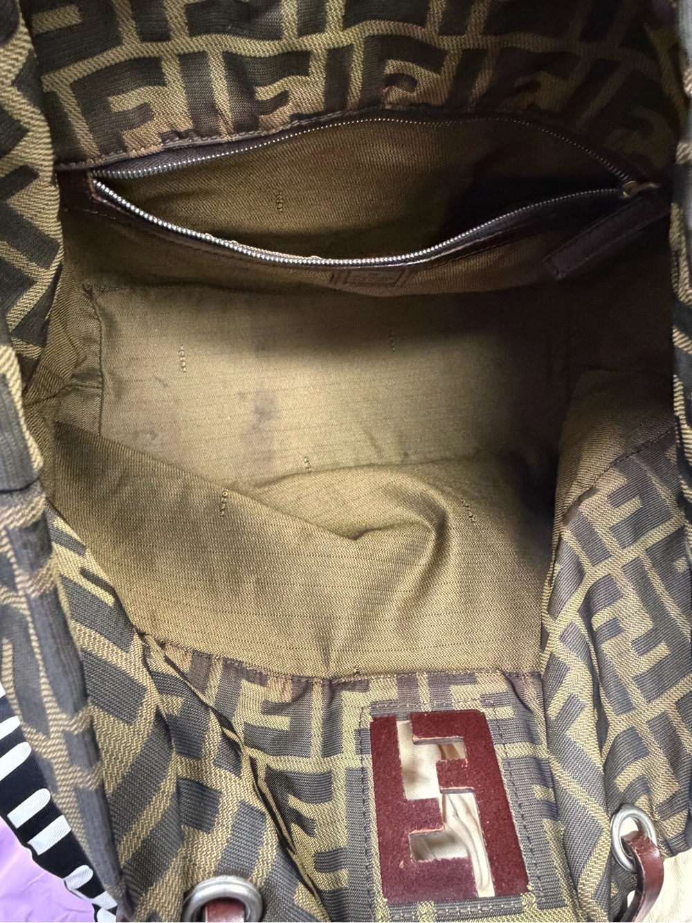 Fendi Zucca Tote Bag - Picture 8 of 15